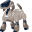 Dog Robot Icon 32x32 png